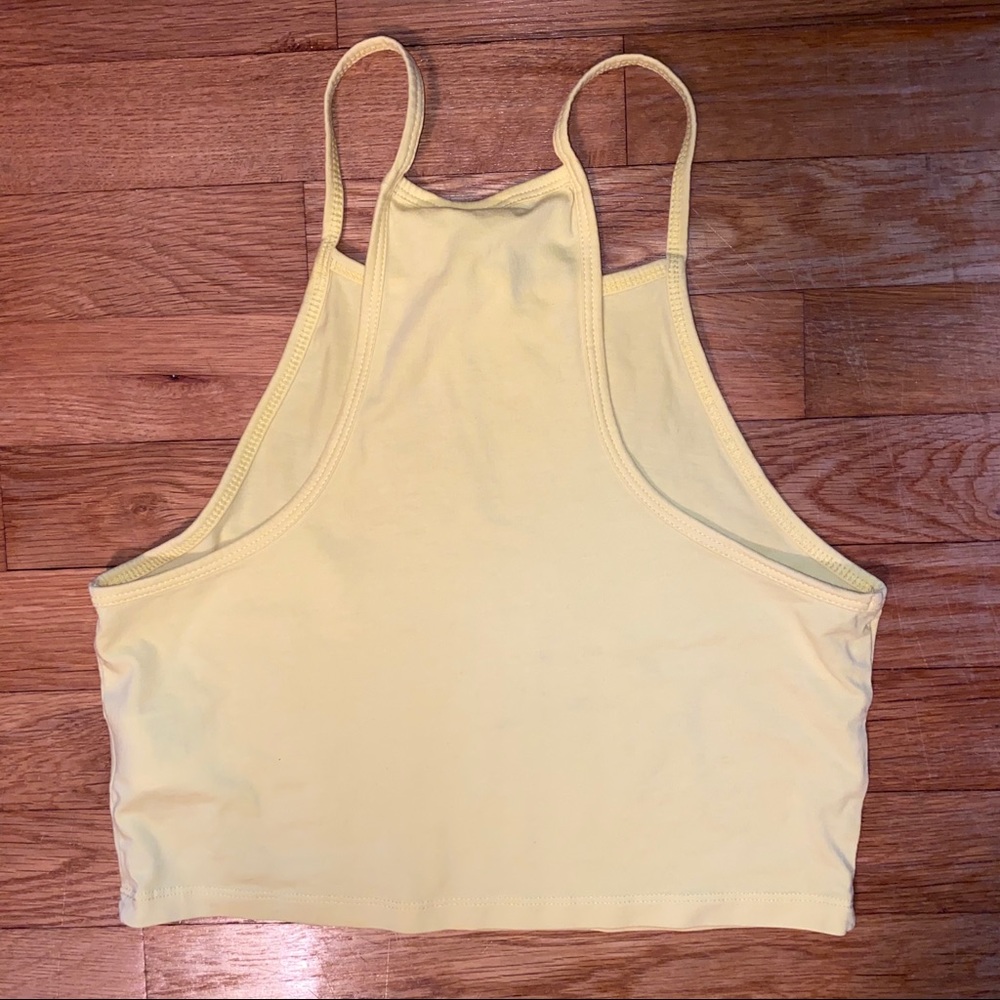 Yellow Racerback tank - Picture 2 of 2